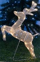 Jumping Christmas Reindeer Light