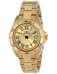 Invicta Womens INVICTA-15094 Pro Diver Analog Display Japanese Quartz Gold Watch