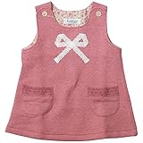 《H28年秋冬物》(日本製) Pample Mousse(パンプルムース) 杢裏起毛レースリボンAPチュニック 90cm/RE NO.DP-63152