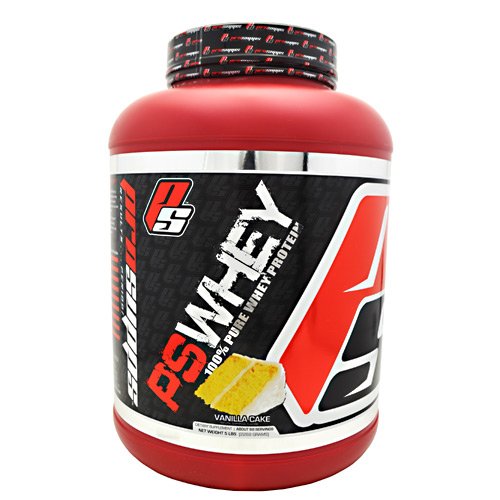 Professional Supplements PS Whey, Vanilla Cake, 5 Pound