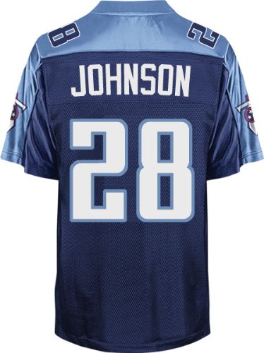 Kids Tennessee Titans #28 Chris Johnson Dark Blue Jerseys Authentic Football Jersey Size S(10-12y)m(12-14)l(14-16)xl(16-18) (Please Select the Size When You Order, Can Do Drop Shipping)