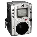 IMAGE OF Singing Machine STVG-520 Top Loading CDG Karaoke System With Monitor for Scrolling Lyrics plus Video Camera - STVG-520