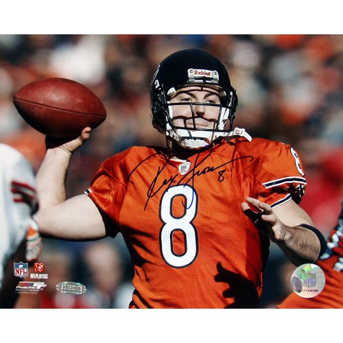 Steiner Sports NFL Chicago Bears Rex Grossman Throw in Orange Jersey 8x10 Photograph