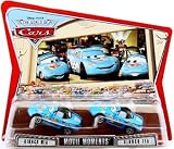 Eigenschaften MATTEL M4933 / Disney Pixar - CARS - THE WORLD OF CARS - Die-Cast - Movie Moments - 2-Pack - DINOCO MIA & DINOCO TIA