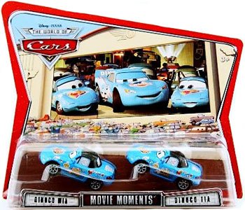 Buy Disney Pixar Cars World Of Cars 2-Pack - Dinoco Mia & Tia online at Discounted New and Used prices. Delivered to your door with Childrens Toyshop.com