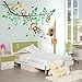 Asunflower® Giant Baby Nursery Wall Sticker Monkeys and Tree Decals For Boys and Girls Nursery Room Home Decor Decal Children's Room