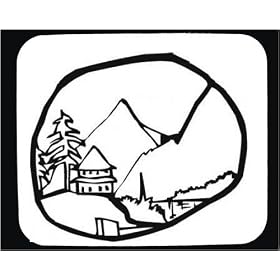 Mouse Pad with black and white, mountain, South America, trees, hill, area, Columbia,... by SHOPZEUS