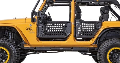 Body Armor 4x4 (TJ-6136) Gen II Black Trail Door for Jeep TJ Unlimited