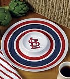 St. Louis Cardinals Melamine 14 Chip and Dip Set