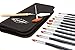 67% OFF TODAY! 13 Piece Art Paint Brush Set with Palette Knife - Premium Quality Artist Brushes for Oil, Acrylic, Watercolor, Face Painting, gouache and Crafts with Popup Storage Case