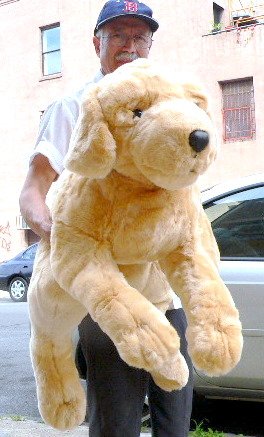 51hQUA9DMJL GIANT 42 INCHES LONG SOFT STUFFED PLUSH GOLDEN RETRIEVER DOG
