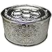 Round Silver Plated Three Tiered Seder Plate