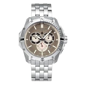 Chase-Durer Men's Crossfire Stainless Steel Chronograph Watch #850.2TSS