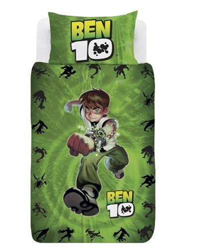 Childrens Toyshop  Kitchen & Housewares : Zap Ben 10 Single Duvet Set