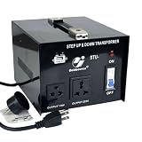 Goldsource® STU-1000 Step Up/Down Voltage Transformer Converter - AC 110/220 V - 1000 Watt