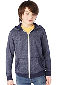 Zip Through Hooded Sweat Top