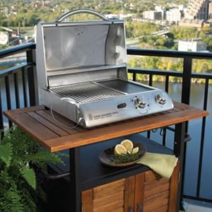 Portable Electric Grill with Convection Cooking by 
