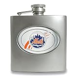 New York Mets Stainless Steel Hip Flask