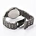 Watches For Men, Business Men's Black Steel Wrist Watches With Link Bracelet