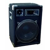Omnitronic DX-1222 3-Wege Box lautsprecher (600 Watt) schwarz (Stück)