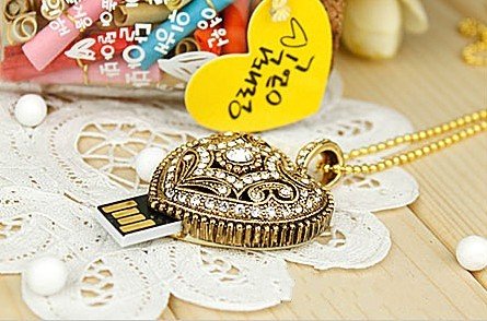 Design Jewelry Gold  Necklace Heart Cubic Classical Diamond Flash  Silver  Design