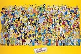 51hQgdoaBxL. SL160  Empire 14184 The Simpsons   Full Cast, Film Kino Movie Poster ca. 91,5 x 61 cm