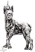 boxer23 - Dog Keychain Boxer