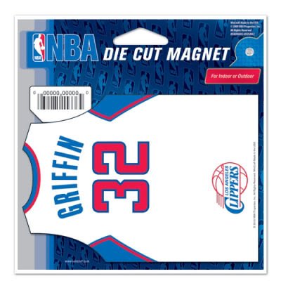 Los Angeles Clippers Official Logo 4" Car Magnet
