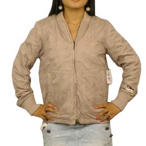 Womens Volcom VS Bomber Winter Coat / Jacket - S, grey