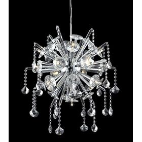 Possini Euro Modern Crystal 23 Wide Pendant Chandelier by Possini Euro Design