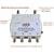 4 PORT CABLE TV / HDTV / DIGITAL AMPLIFIER INTERNET MODEM SIGNAL BOOSTER INTERNET AMP tagged 