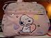 Baby Snoopy Pink Diaper Bag (used item in good condition)