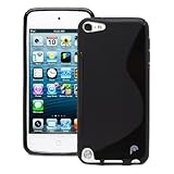 Fosmon DURA X Series (TPU) Skin Protective Case for Apple iPod Touch 5 5th Gen (2012) - Black (Fosmon Retail Packaging)