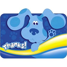 Blue's Clues Thank You Cards (8 count) Child by BuyCostumes