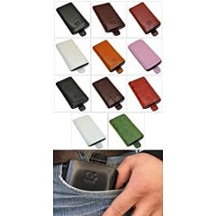 Sony Ericsson C903 Etui Leder Tasche Original SunCase Produkt ( Schwarz)