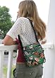 Wolf Bear Deer Sidepack Tote Cross Body Daypack Bag - GIFT IDEAS for HIM or HER Ladies Women Girls Travelers fits Camcorder, Camera, Binoculars, Travel, Cotton with WATERPROOF LINING UNDERSIDE