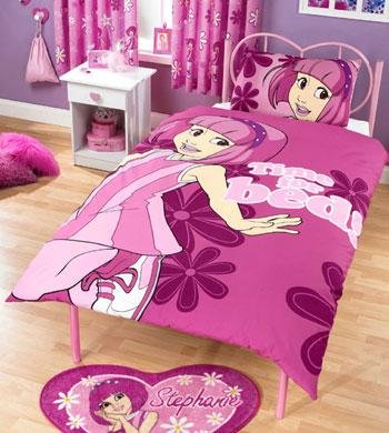 Stephanie Skipping Single Duvet and Matching Fleece