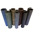 Rubber-Cal Elephant Bark Recycled Rubber Flooring Rolls - 5 MM thick x 4 FT wide