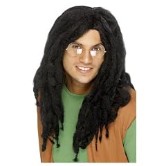 Rasta Locken Per?cke Rasta lange Haare Hippieper?cke Hippy, Smiffy?s Jamaican, 24466
