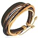 cored Lederarmband Surferarmband KK54