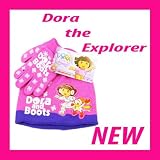 Dora the Explorer and Boots Winter Hat and Gloves