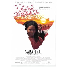 Sarafina Poster Movie 27 x 40 In - 69cm x 102cm Leleti Khumalo Whoopi Goldberg Miriam Makeba John Kani Mbongeni Ngema