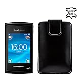Sony Ericsson Yendo Hülle Tasche Etui Ledertasche Handytasche mit Verschluss