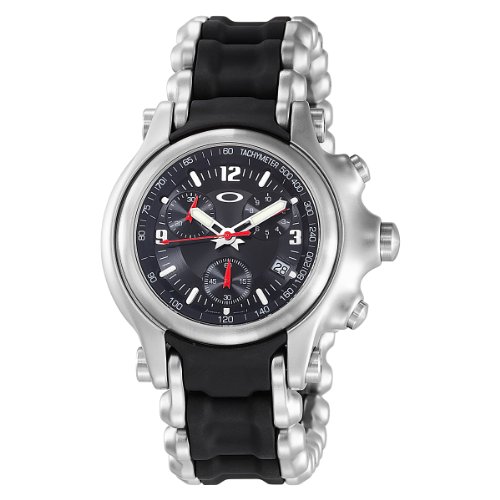 Oakley Men's 10-246 Holeshot Stainless Steel Bracelet Edition Chronograph Watch