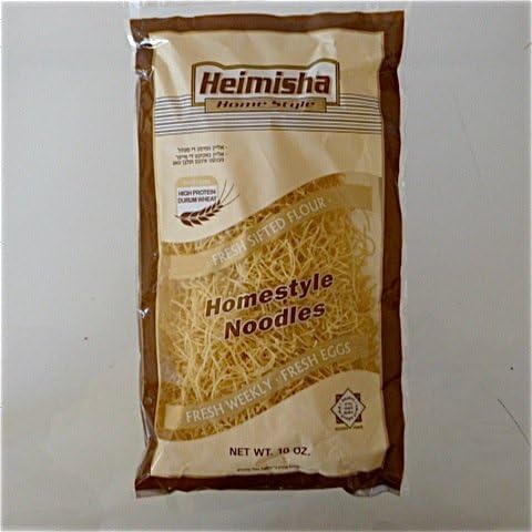 Kosher Fine Noodles /Pasta / Luckshen Made Fresh Weekly (Pack of 6)