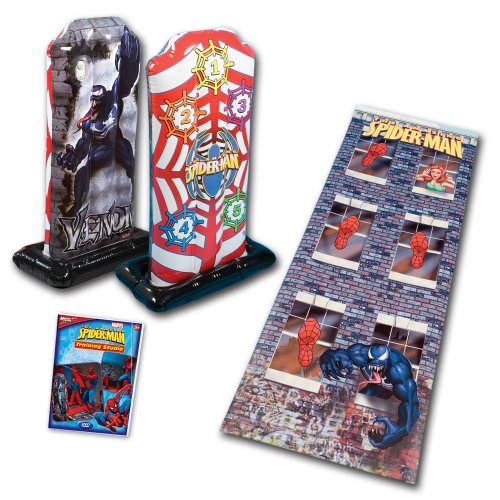 Childrens Toyshop  Toys : Master Moves Spiderman Training Studio