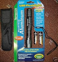 TerraLUX TLF-3C2AAEX LightStar220 3-Watt LED Aluminum Flashlight