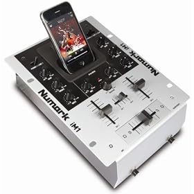 Brand New Numark Im1 2 Channel Compact Tabletop Pro Dj Mixer with Built-in Ipod Dock