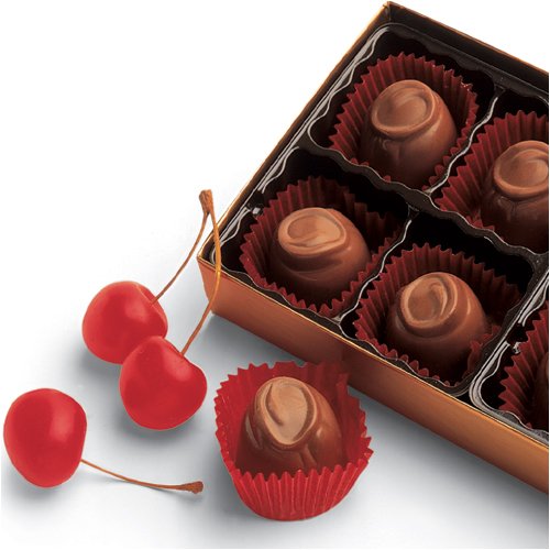 Sugar Free Milk Chocolate Cherry Cordials 1 Lb. by Chocolate Chocolate Chocolate Company