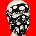 Sporting Goods : Black & White Skull & Crossbones Neoprene Face Mask